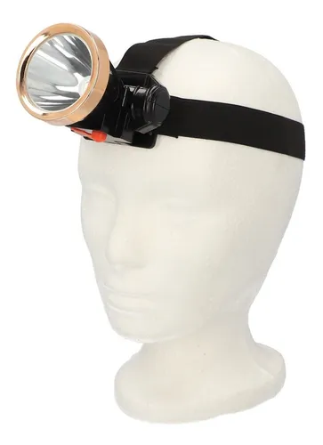 Lampara Linterna Tactica Led Minera Cabeza Recargable Xj4688