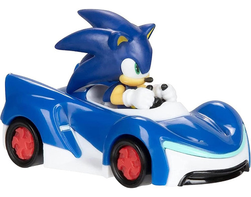 Sonic The Hedgehog Carro Sonic Escala 1:64 Original