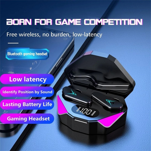 Tws X15 True Display Digi Wireless Stereo Gaming Earbuds