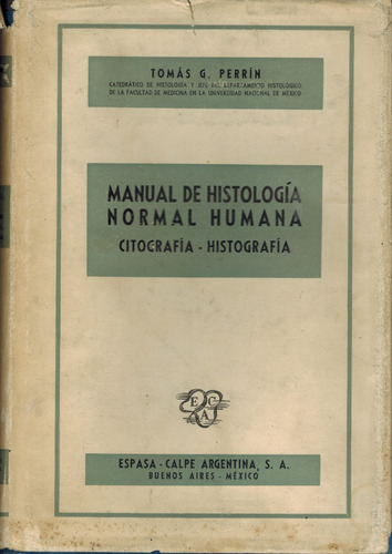  Manual De Histología Normal Humana - Toas Perrín