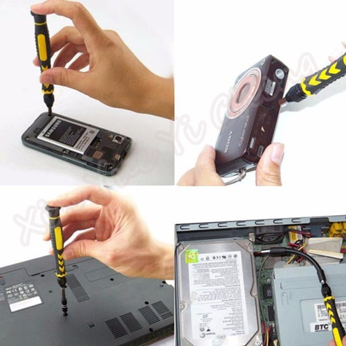Ferramentas Kit Conjunto Abrir iPhone Celular Gps Notebook Y
