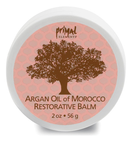 Primal Elements Moroccan Argan Oil Restorative Balm, 2 Ounce