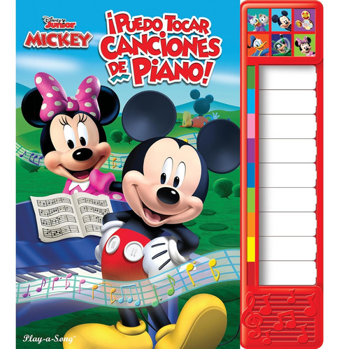 Libro Mickey: Puedo Tocar Canciones De Piano