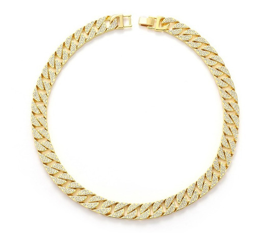 Collar Miami Cubana 15 Mm 46 Cm Gold