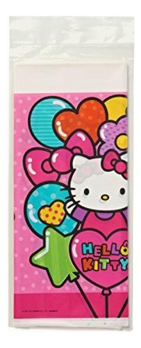 Amscan 571417 Mantel De Plástico | Colección Hello Kitty