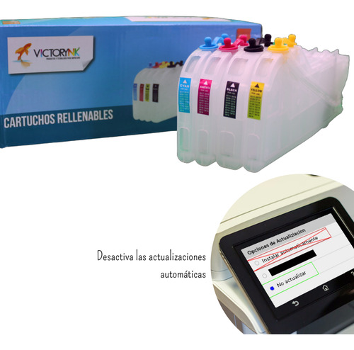 Cartuchos Rellenable Compatible Con Lc3019 Con Chip + Tintas