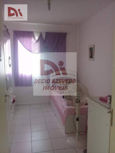 Apartamento Com 2 Dormitórios À Venda, 55 M² Por R$ 45.000,00 - Residencial Novo Horizonte - Taubaté/sp - Ap0063