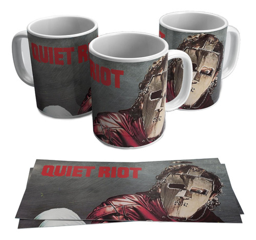 Taza Mágica 11 Oz / Quiet Riot , M01 (1 Pz)