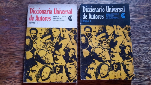 Diccionario Universal De Autores En 2 Tomos Literatura 