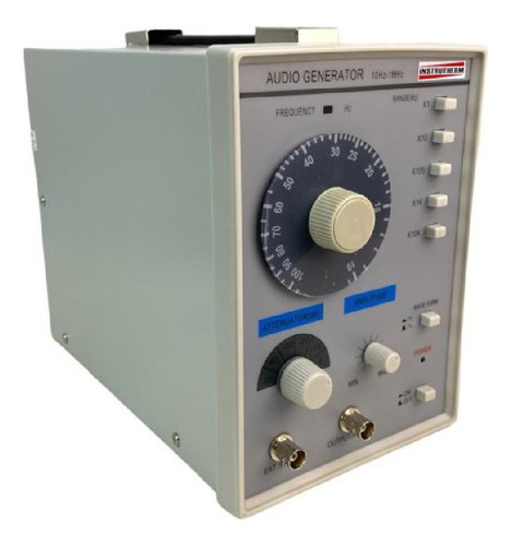 Gerador Áudio Ga-100 Digital 7 Leds Faixa 10hz A 1mghz