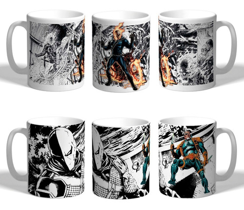 Taza Batman Tipo Comic Super Héroes Dc