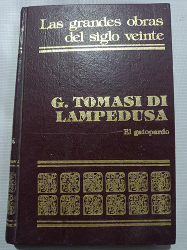 G. Tomasi De Lampedusa El Gato Pardo Pasta Dura Promexa