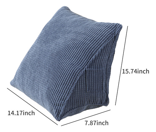 Cojín Cojín Para Cama, Sofá, Oficina, Lectura, Cuña