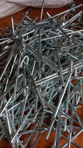 Gancho J 5/16 Numero 8 20 Cm Para Alambrados X 10 Unidades