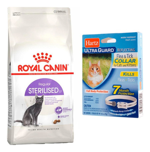  Oferta Royal Canin Gato Esterilizado 2 Kg + Collar Hartz