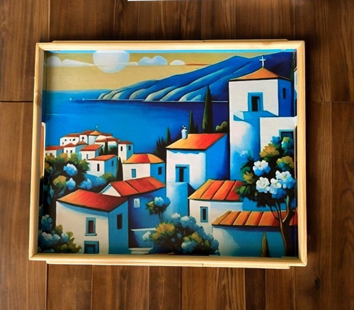 Mesa Bandeja Cuadro Portatil De Madera