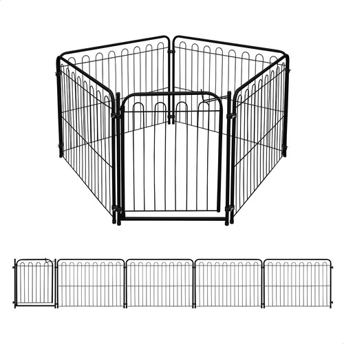 Kit Cercado Portão Cachorro 4 Módulos Cães Pet 4,12 Metros 