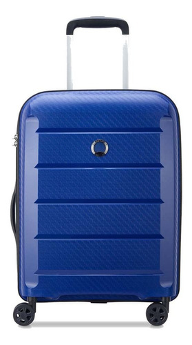 Valija Carry On Slim Delsey Binalong Color Azul Marino