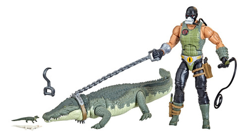 Muñeca Croc Master y Fiona Hasbro de la serie clasificada G.i. Joe