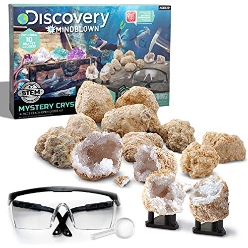 Toy Mystery Crystals Geode Excavation Kit 14pc