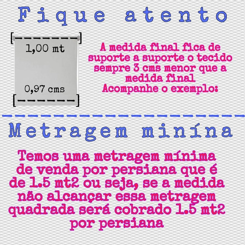 Persiana Rolo Tela Solar 1% L A R G 1,70 X 1,20 A L T