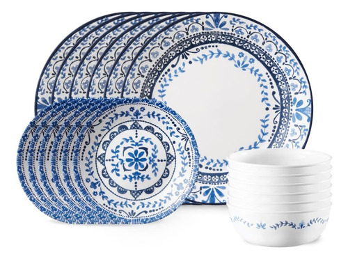 Conjunto De Louças Corelle Vitrelle De 18 Peças Service For