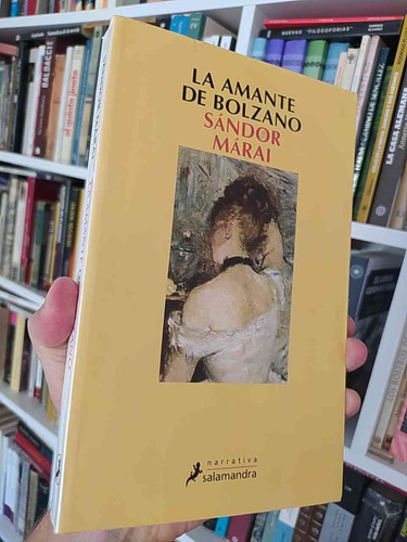 La Amante De Bolzano  Sándor Márai  Narrativa Salamandra