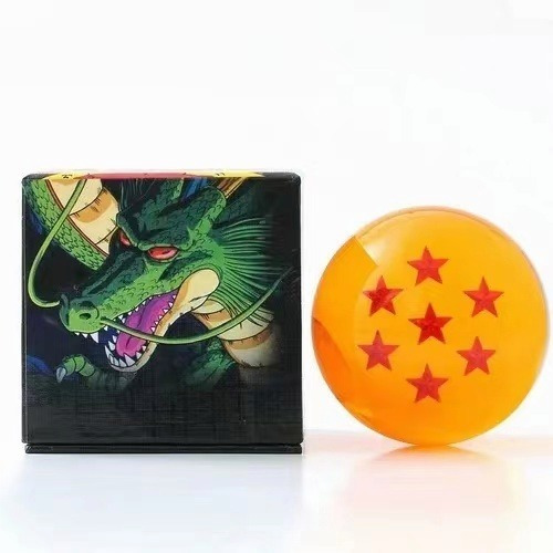 Esferas De Dragon Ball 7.6cm Z Tamaño Real 3d Estrella 7 