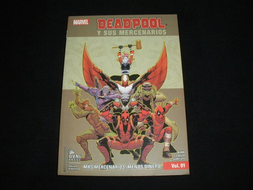 Comic Marvel Deadpool Y Sus Mercenarios Ed Ovnipress