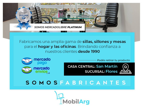 Imagen 7 de 10 de Sillón Oficina Neumático Giratorio Fresa Red Mesh Premium