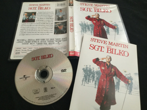Sargento Bilko Steve Martin Importada Dvd (Usado)