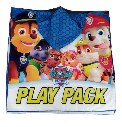 Toalla Capa Paw Patrol Ruana Baño Bebe Patrulla Canina Baby