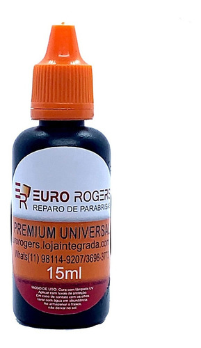 Resina Reparo Parabrisa - Euro Rogers/premium Universal 15ml