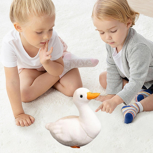 Pato Cole Realista Juguetes De Animales De Peluche De Pato C