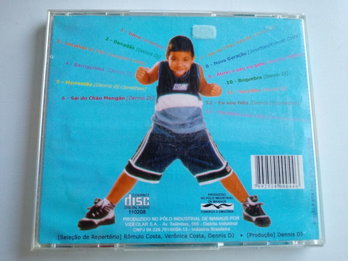 Cd Furacão 2000 Apresenta Jonathan Costa Nova Geração Raro (Usado)