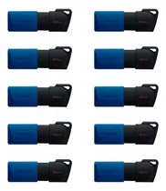 Comprar Pack 10 Memorias Usb 3.2 Kingston Datatraveler Exodia M 64gb