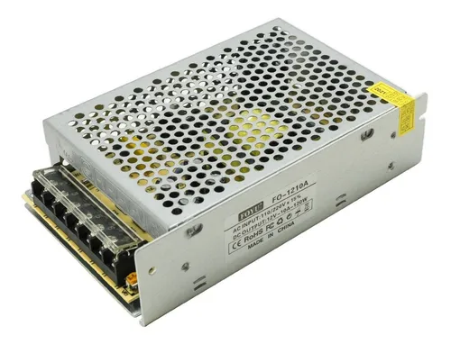 comprar Fuente  12 Volts 10 Amp 120w Led Cctv Transformador