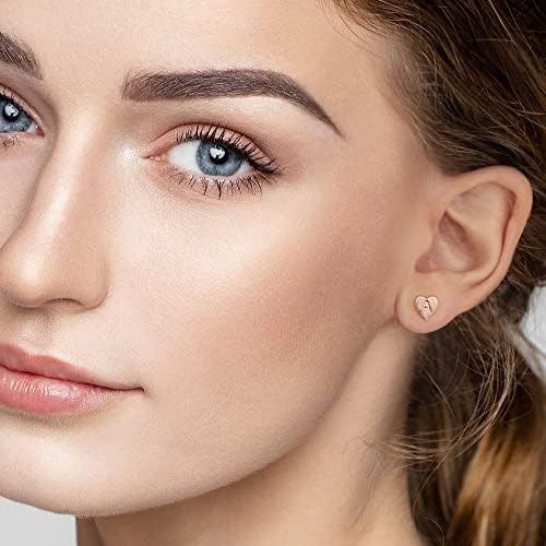 Pendientes De Plata De Ley Para Niñas, Pendientes De Plata D