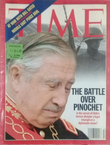 Time En Ingles Chile La Batalla Termino Pinochet, Año 1998