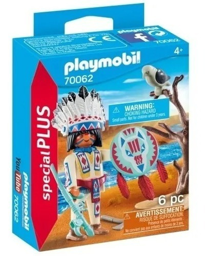 Playmobil 70062 Jefe Nativo Americano Special Plus