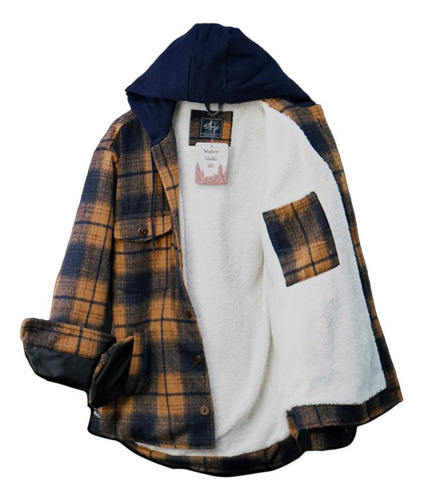 Campera Escocés Wayfarer Invierno Hombre Mujer Paño Abrigado
