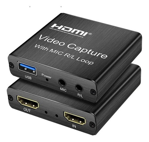 Capturadora De Video Lirgad Con Entrada Para 4k