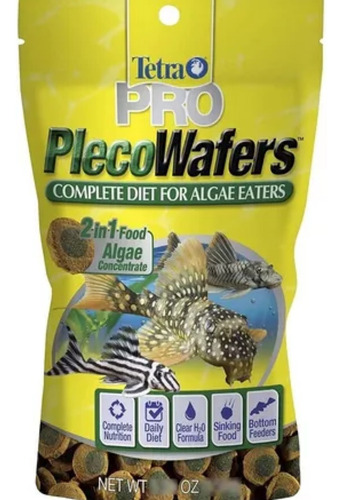Alimento Tetra Pro Pleco Wafers 60g - Aqua Virtual
