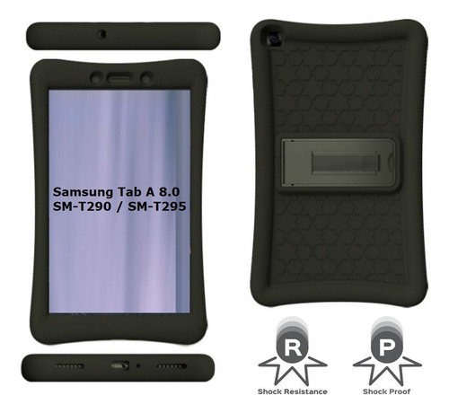 Funda Case Protector Niños + Lápiz Galaxy Tab A 8.0 Sm-t290