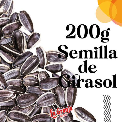 Imagen 2 de 5 de Semilla De Girasol 200g - g a $14