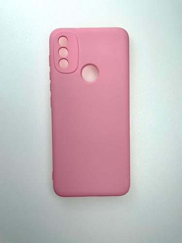 Imagem 10 de 10 de Capa Capinha Case Silicone Premium Veludo Para Moto E20 6.5