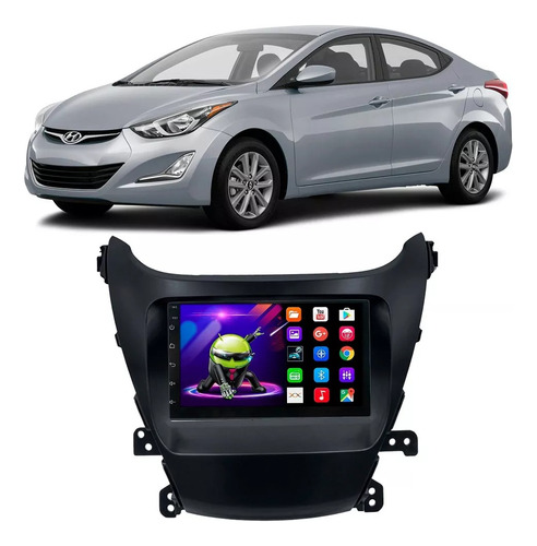 Central Multimidia Android Elantra 2014 2015 2016 Tv Gps Bt
