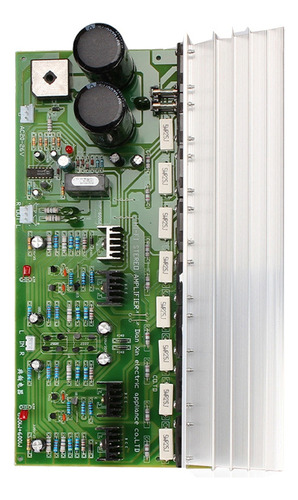 Placa Amplificadora 2.0 Fever 600 W X 2, 4 A 8 Ohmios, Ac Q