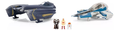 Star Wars Micro Galaxy Squadron Pack Batalla Final Obi Wan Vs General Grievous Only At Target
