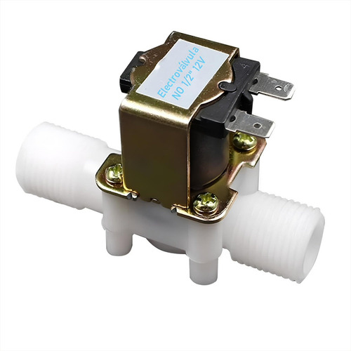 Electro Válvula Agua O Líquidos, ½ Solenoide 12v Arduino